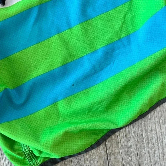 Mens Hurley Multicolor Stripe Swim Trunks - M - Picture 3 of 9